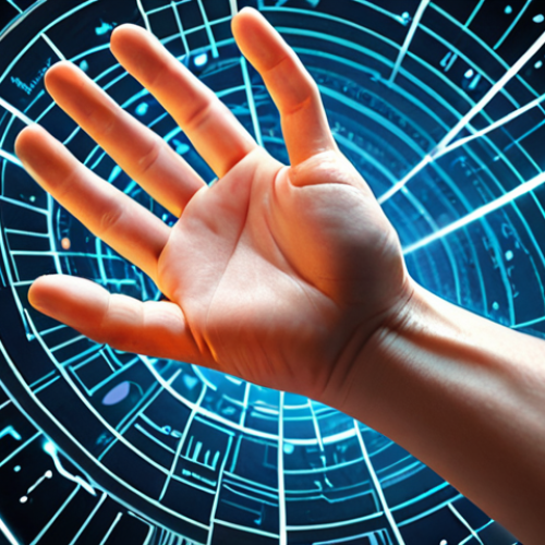 Home 11 A dynamic and intricate visual representing the profound shift in ownership: blockchain lines intertwine with glowing data streams symbolizing AI market analysis, encircling vibrant NFT artworks and abstract DeFi financial symbols. A human hand subtly reaches into this digital nexus, signifying personal engagement and the exciting yet challenging transition from traditional to digital assets. The background features a blurred, modern cityscape subtly blending into a complex network, highlighting the convergence of the physical and virtual economies. High detail, futuristic, and a sense of controlled transformation.