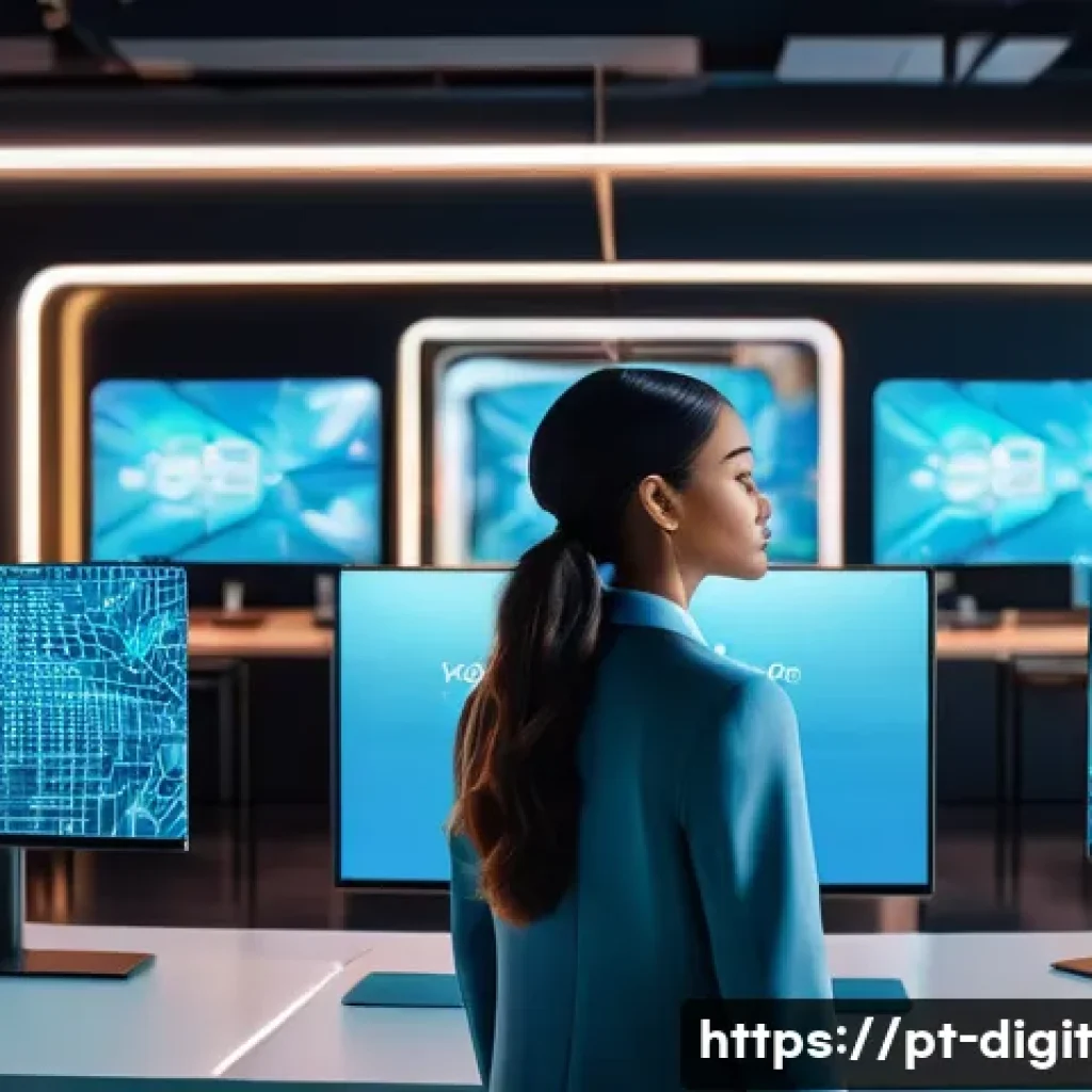 디지털 자산 소유권 관리의 새로운 패러다임 - **Prompt:** "A diverse young professional, possibly of Portuguese or Brazilian descent, stands confi...